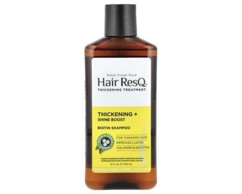 Petal Fresh, Hair ResQ®, Biotin Shampoo, Thickening + Shine Boost, 12 fl oz (355 ml)