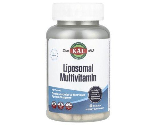 KAL, Liposomal Multivitamin , 60 VegCaps