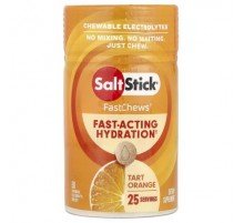SaltStick, FastChews®, Chewable Electrolytes, Tart Orange, 50 Chewable Tablets