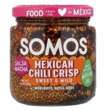 Somos, Salsa Macha, Mexican Chili Crisp, Sweet & Mild, 6.5 oz (185 g)