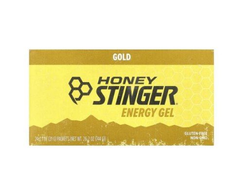 Honey Stinger, Energy Gel, Gold, 24 Packets, 1.1 oz (31 g) Each