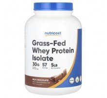 Nutricost, Grass-Fed Whey Protein Isolate, Milk Chocolate, 5 lb (2,268 g)