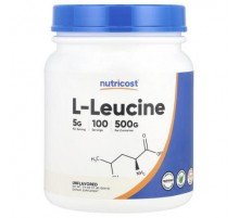 Nutricost, L-Leucine, Unflavored, 17.9 oz  (500 g)