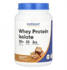 Nutricost, Whey Protein Isolate, Salted Caramel, 2 lb (907 g)