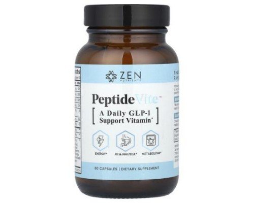 Zen Nutrients, PeptideVite™, 60 Capsules