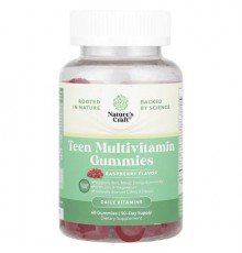 Nature's Craft, Teen Multivitamin Gummies, Sugar Free, Raspberry , 60 Gummies