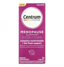 Centrum, Menopause Support For All Stages of Menopause, 30 Tablets
