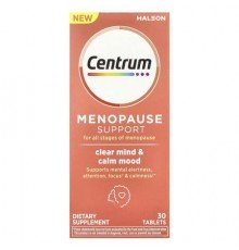Centrum, Menopause Support, Clear Mind & Calm Mood, 30 Tablets
