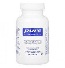 Pure Encapsulations, Ashwagandha, 120 Capsules (500 mg per Capsule)