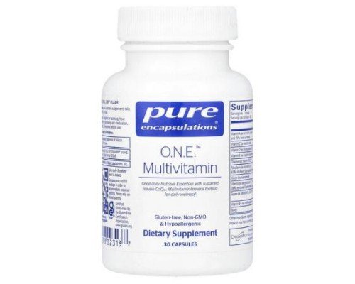 Pure Encapsulations, O.N.E.™ Multivitamin, 30 Capsules
