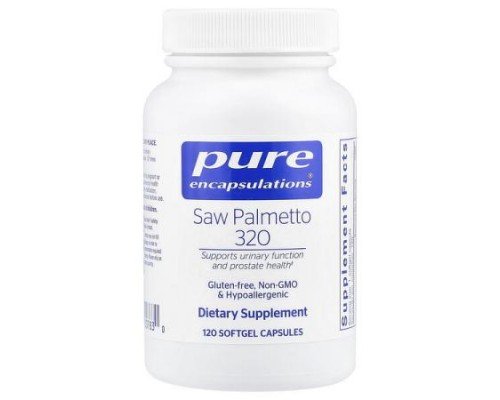 Pure Encapsulations, Saw Palmetto 320, 120 Softgel Capsules (320 mg per Softgel)