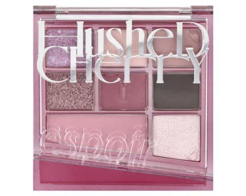 Espoir, Real Eye Palette All New, Hushed Cherry , 1 Count