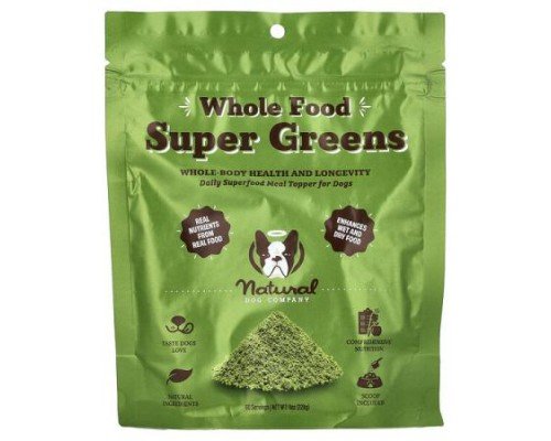 Natural Dog Company, Whole Food Super Greens, For Dogs, 8 oz (228 g)