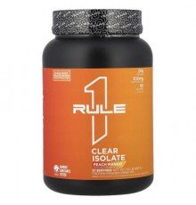 Rule One Proteins, Clear Isolate™, Peach Mango, 1.52 lb (689 g)