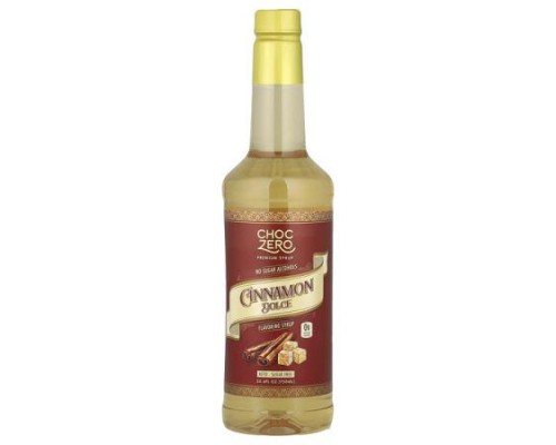 ChocZero, Premium Syrup, Cinnamon Dolce, Sugar Free, 25.4 fl oz (750 ml)