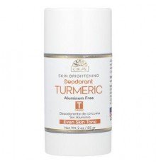 Okay Pure Naturals, Skin Brightening, Aluminum Free Deodorant, Turmeric, 2 oz (85 g)