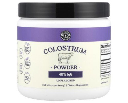 Left Coast Performance, Colostrum Powder, Unflavored, 4.23 oz (120 g)