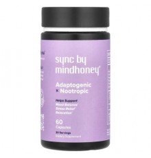 Mindhoney, Sync, Adaptogenic x Nootropic , 60 Capsules