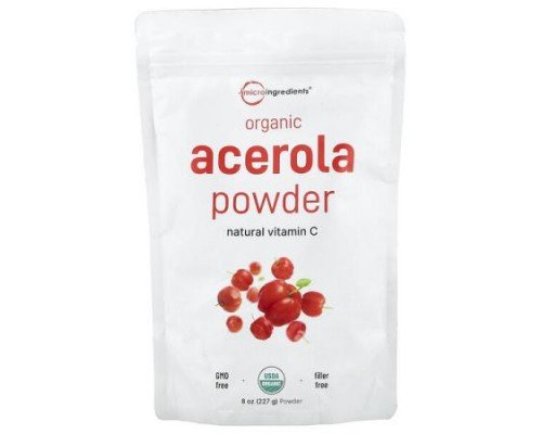 Micro Ingredients, Organic Acerola Powder, 8 oz (227 g)