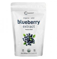 Micro Ingredients, Organic Blueberry Extract, Freeze-Dried , 10 oz (283 g)