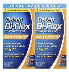 Osteo Bi-Flex, Joint Health, Triple Strength, 2 Pack, 80 Coated Tablets Each