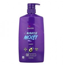 Aussie, Miracle Moist, Shampoo With Avocado Oil, For All Hair Types, 26.2 fl oz (778 ml)