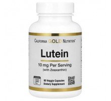 California Gold Nutrition, Lutein, 90 Veggie Capsules