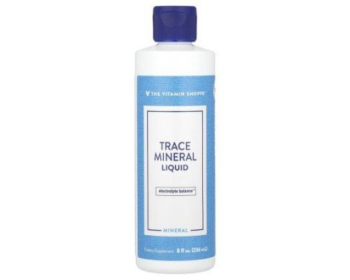The Vitamin Shoppe, Trace Mineral Liquid, 8 fl oz (236 ml)