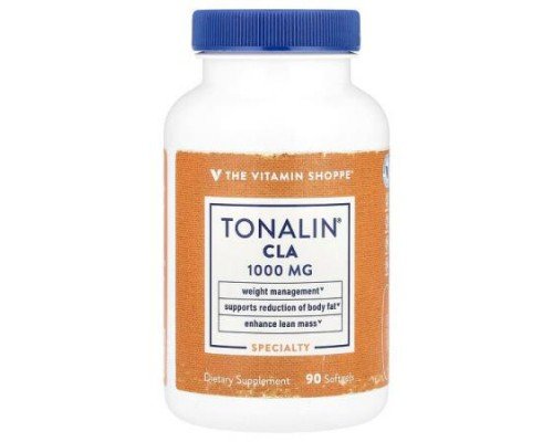 The Vitamin Shoppe, Tonalin® CLA, 1,000 mg, 90 Softgels