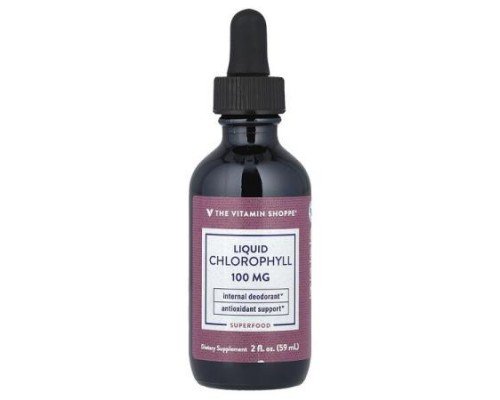 The Vitamin Shoppe, Liquid Chlorophyll, 2 fl oz (59 ml)