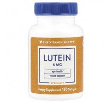 The Vitamin Shoppe, Lutein, 6 mg, 120 Softgels
