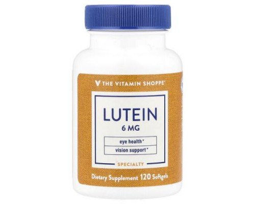 The Vitamin Shoppe, Lutein, 6 mg, 120 Softgels
