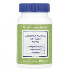 The Vitamin Shoppe, Ashwagandha Extract , 470 mg , 60 Capsules