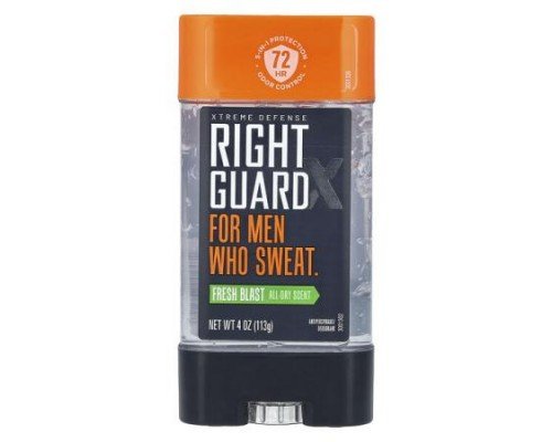 Right Guard, Xtreme Defense, Antiperspirant/Deodorant, Fresh Blast, 4 oz (113 g)