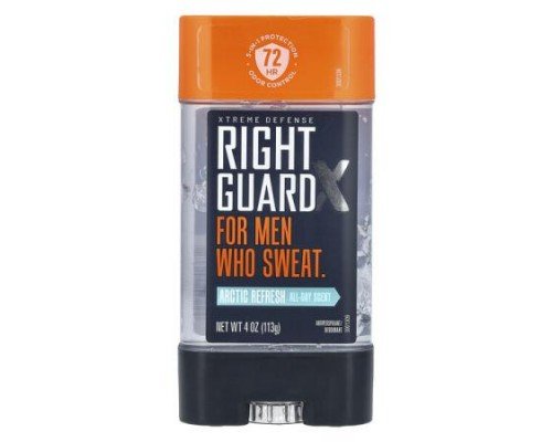 Right Guard, Xtreme Defense, Antiperspirant/Deodorant, Arctic Refresh, 4 oz (113 g)