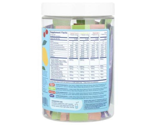 Wellah, Splish Splash Hydration, Variety, 20 Stick Packs, 0.2 oz (4.9 - 5.2 g) Each