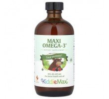 Maxi Health, KiddieMax® Maxi Omega-3™, Natural Fruity Burst, 8 fl oz (237 ml)