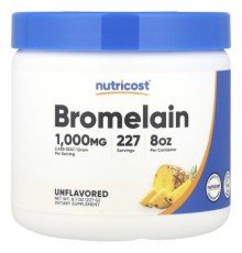 Nutricost, Bromelain, Unflavored, 8.1 oz (227 g)