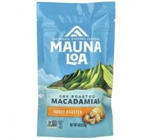 Mauna Loa, Dry Roasted Macadamias, Honey Roasted, 4 oz (113 g)