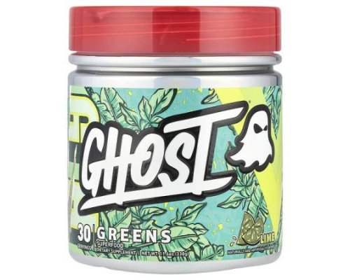 Ghost, Greens, Lime, 11.6 oz (330 g)