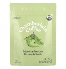 Chamberlain Coffee, Matcha Powder, Ceremonial Grade, 1.06 oz (30 g)