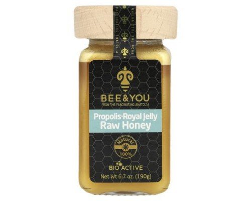 Bee & You, Propolis Royal Jelly, Raw Honey, 6.7 oz (190 g)