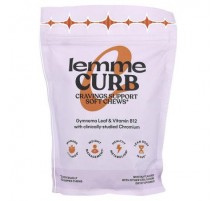 Lemme, Curb, Cravings & Lean Body Mass Support Soft Chews, Mixed Fruit, 30 Individually Wrapped Chews