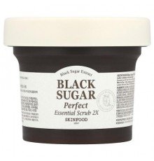 SKINFOOD, Black Sugar Perfect Essential Scrub 2X, 7.4 oz (210 g)