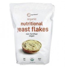 Micro Ingredients, Organic Nutritional Yeast Flakes , 2 lb (907 g)