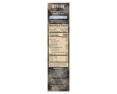 Kodiak Cakes, Power Cakes®, Flapjack & Waffle Mix, Blueberry, 18 oz (510 g)