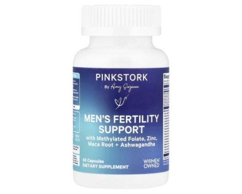 Pink Stork, Men's Fertility Support, 60 Capsules