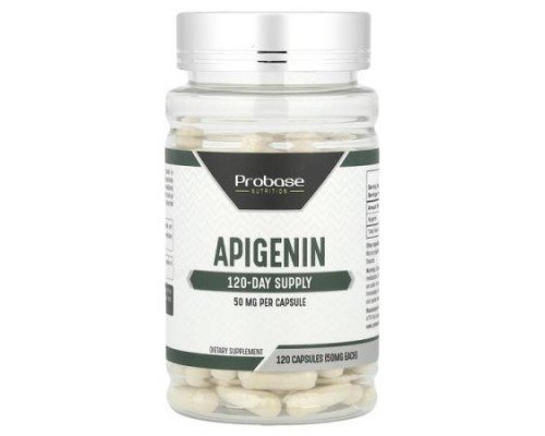 Probase Nutrition, Apigenin, 50 mg, 120 Capsules