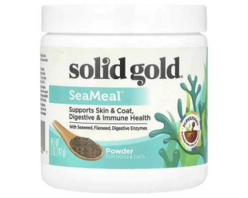 Solid Gold, SeaMeal™ Powder, For Dogs & Cats , 5 oz (142 g)
