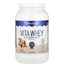 Vitauthority, Active, Vita Whey Protein Powder, Salted Caramel, 2.2 lb (998.4 g)